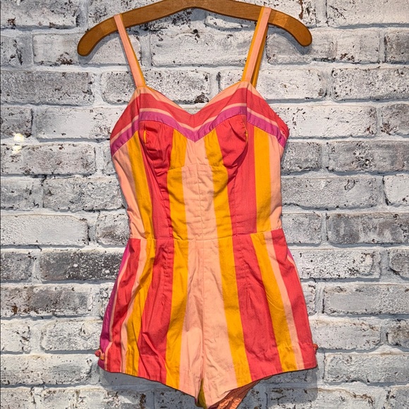 Vintage Other - 60s Sun Fashions of Hawaii Romper Play Suit Swim Bathing Suit